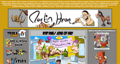 Desktop Screenshot of martinhron.cz